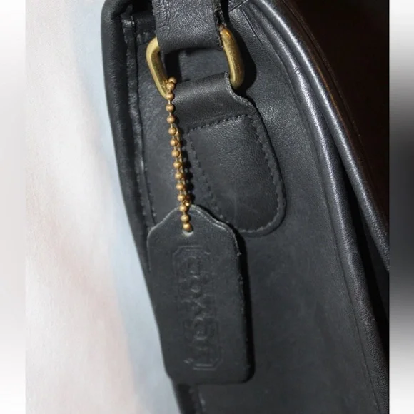 Coach - Vintage - Black - Crossbody Purse - Picture 2 of 14
